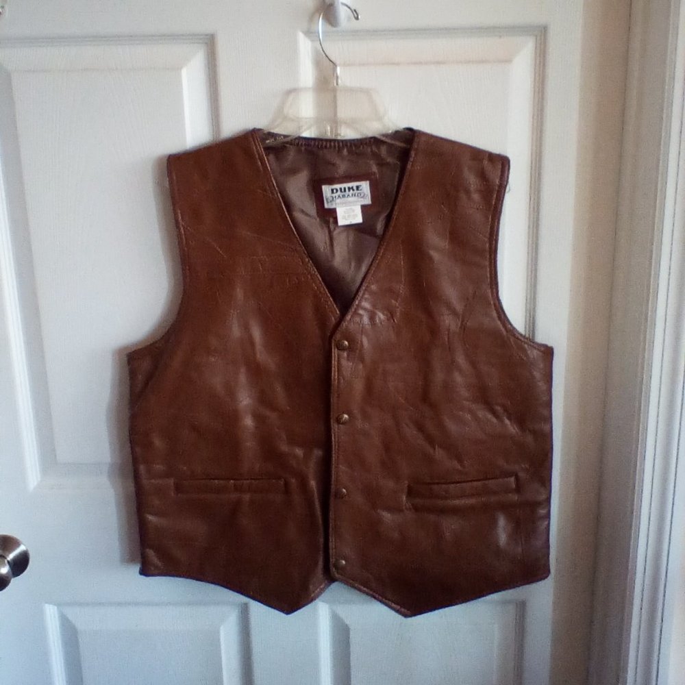 Lamb Leather Vest